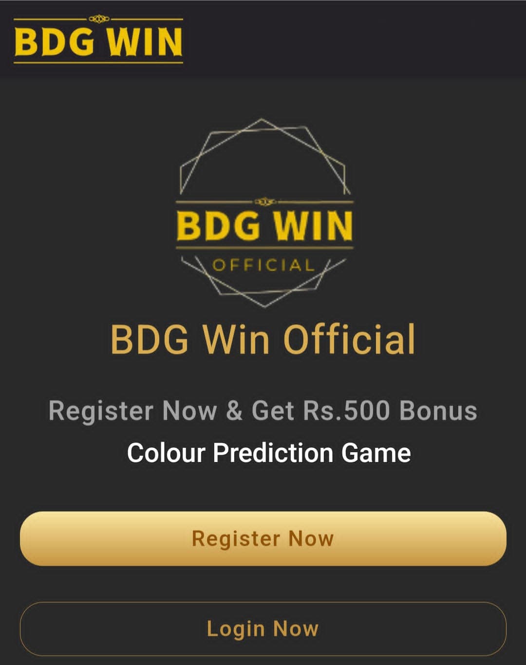 BDG Win Gaming Platform